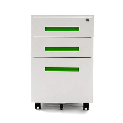 Keda 3 Drawer 0.150 CBM Steel Mobile Pedestal